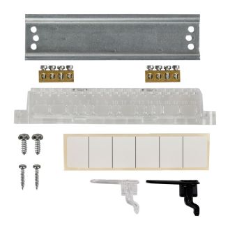 UNION Compact Корпус пластиковый ЩРВ-П-6 IP41 черная прозрачная дверь