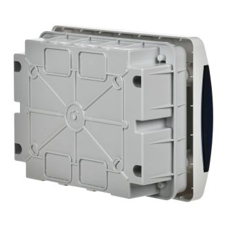 UNION Compact Корпус пластиковый ЩРВ-П-8 IP41 черная прозрачная дверь