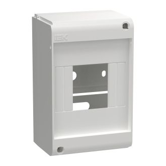 UNION Mini Корпус пластиковый КМПн-4 IP20 без двери белый