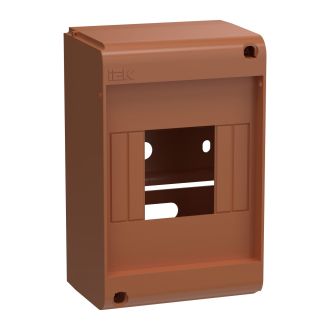 UNION Mini Корпус пластиковый КМПн-4 IP20 без двери дуб