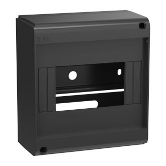 UNION Mini Корпус пластиковый КМПн-6 IP20 без двери черный
