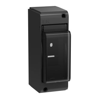 UNION Mini Корпус пластиковый КМПн-2 IP30 черный