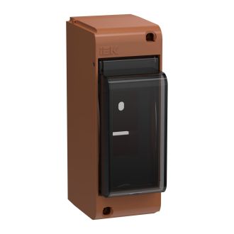 UNION Mini Корпус пластиковый КМПн-2 IP30 дуб