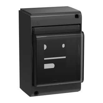 UNION Mini Корпус пластиковый КМПн-4 IP30 черный
