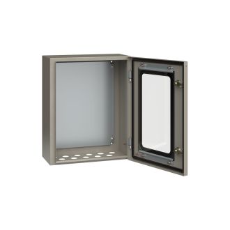Корпус металлический ЩМП-2-0 (500х400х220мм) У2 IP54 прозрачная дверь