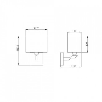 Бра Vele Luce VL1523W01