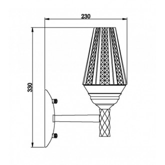 Бра Vele Luce VL1854W01