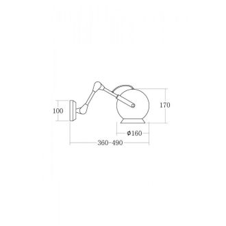 Спот Vele Luce VL2084W01
