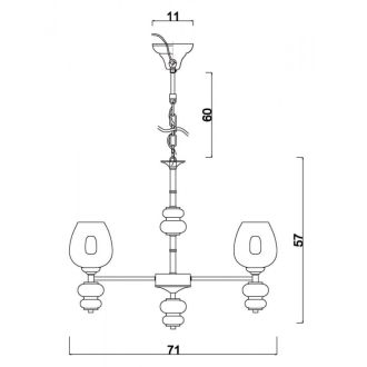 Подвесная люстра Vele Luce VL2103L06