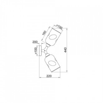 Бра Vele Luce VL2194W02