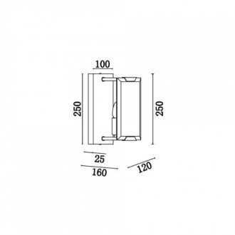 Бра Vele Luce VL3004W01