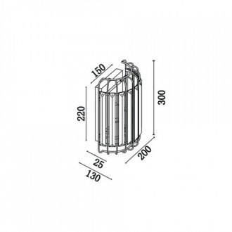 Бра Vele Luce VL3044W02