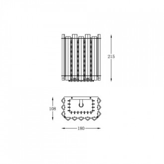 Бра Vele Luce VL3093W01