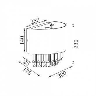 Бра Vele Luce VL3173W02