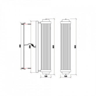 Бра Vele Luce VL3314W42