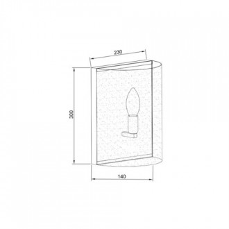 Бра Vele Luce VL4135W01
