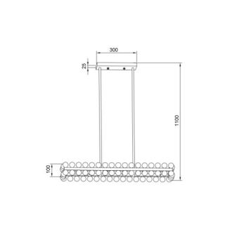 Люстра на штанге Vele Luce VL4143L26