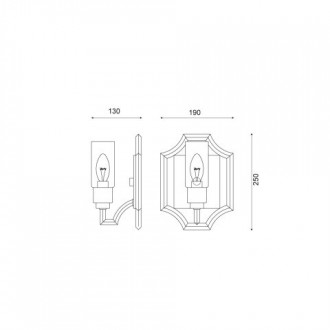 Бра Vele Luce VL4214W01