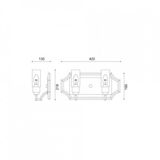 Бра Vele Luce VL4214W02