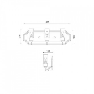 Бра Vele Luce VL4214W03