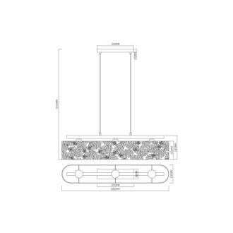 Подвесная люстра Vele Luce VL4292P03