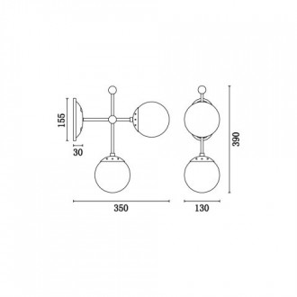 Бра Vele Luce VL5014W02