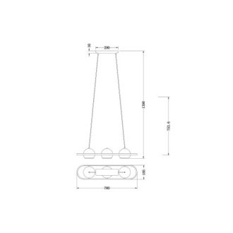 Подвесной светильник Vele Luce VL5153P03