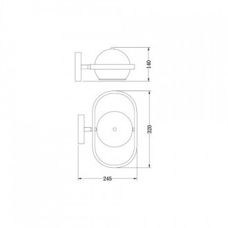 Бра Vele Luce VL5153W01