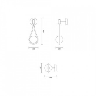 Бра Vele Luce VL5194W01