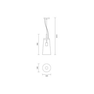 Подвесной светильник Vele Luce VL5212P21