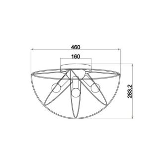 Накладной светильник Vele Luce VL5342L04