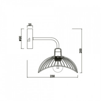 Бра Vele Luce VL5384W01