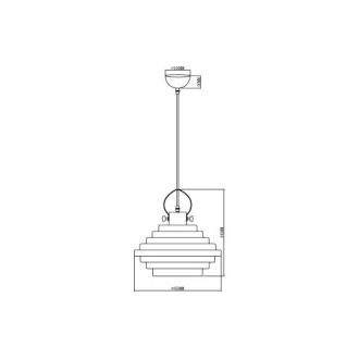 Подвесной светильник Vele Luce VL5402P21