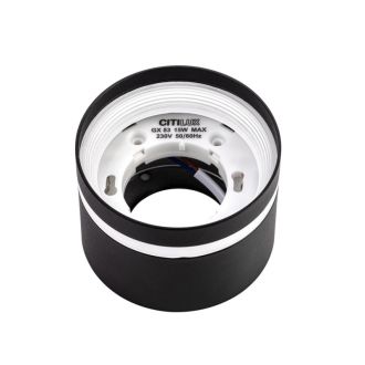 Накладной светильник Citilux Hardy CL002C11, GX53, 15 Вт, черный/белый