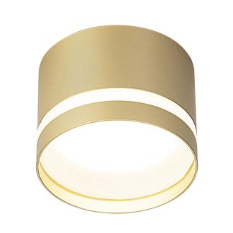 Накладной светильник Citilux Hardy CL002C12, GX53, 15 Вт, золото матовое/белый