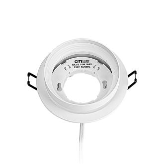 Встраиваемый светильник Citilux Hardy CL002D10, GX53, 15 Вт, белый