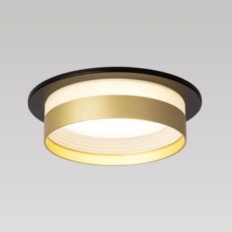 Встраиваемый светильник Citilux Hardy CL002D14, GX53, 15 Вт, бронзовый/белый