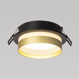 Встраиваемый светильник Citilux Hardy CL002D14, GX53, 15 Вт, бронзовый/белый