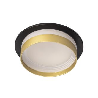 Встраиваемый светильник Citilux Hardy CL002D14, GX53, 15 Вт, бронзовый/белый