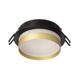 Встраиваемый светильник Citilux Hardy CL002D14, GX53, 15 Вт, бронзовый/белый
