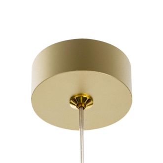 Подвесной светильник Citilux Hardy CL002P12, GX53, 15 Вт, золото матовое