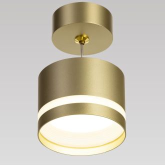 Подвесной светильник Citilux Hardy CL002P12, GX53, 15 Вт, золото матовое