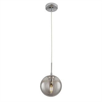 Подвесной светильник Citilux Томми CL102010, E14, 40 Вт, хром/прозрачный
