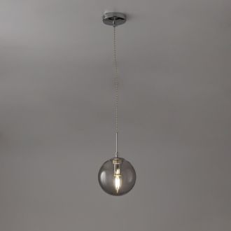 Подвесной светильник Citilux Томми CL102010, E14, 40 Вт, хром/прозрачный