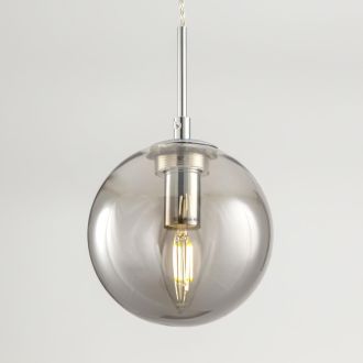 Подвесной светильник Citilux Томми CL102010, E14, 40 Вт, хром/прозрачный
