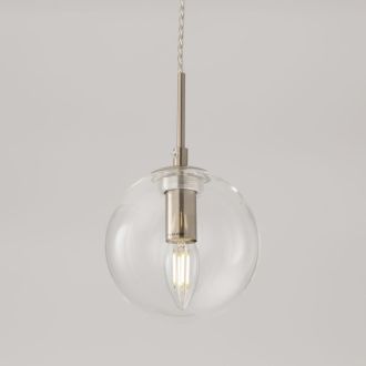 Подвесной светильник Citilux Томми CL102011, E14, 40 Вт, хром/прозрачный