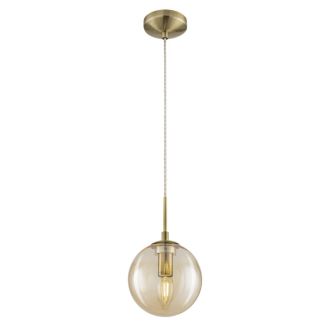 Подвесной светильник Citilux Томми CL102013, E14, 40 Вт, бронзовый/прозрачный