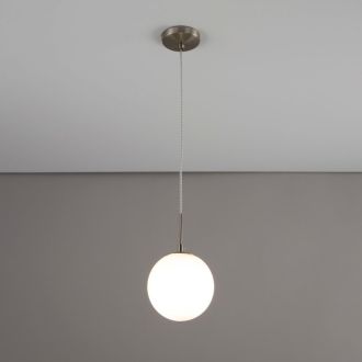 Подвесной светильник Citilux Томми CL102014, E14, 40 Вт, хром матовый/белый