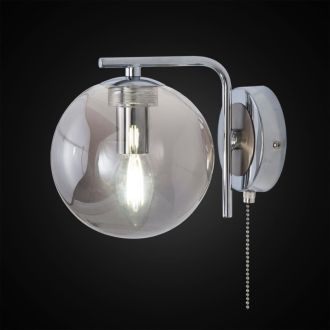 Бра Citilux Томми CL102310, E14, 40 Вт, хром/прозрачный, современный стиль