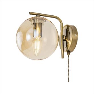Бра Citilux Томми CL102313, E14, 40 Вт, бронзовый/прозрачный